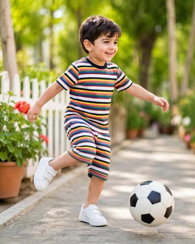 kids wearing