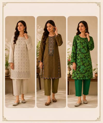 3 lawn suits