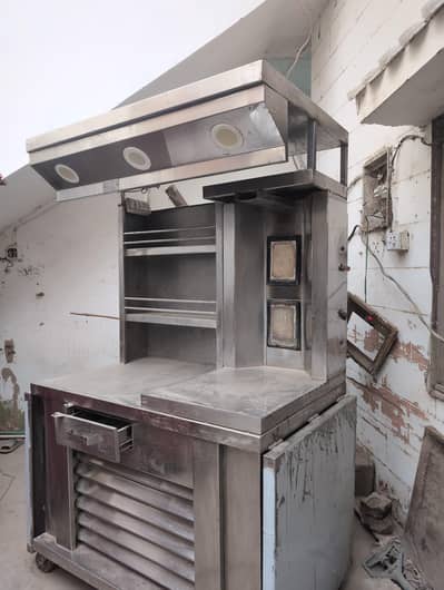 full metal cart shawarma
