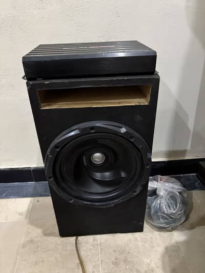 Sound system for Sale Amplifier & Woofer