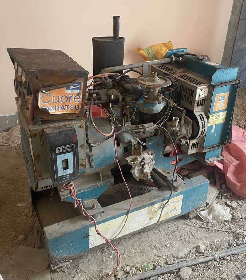 7.5 kva Cuore Engine Generator – Fully Automatic, Like New! 1