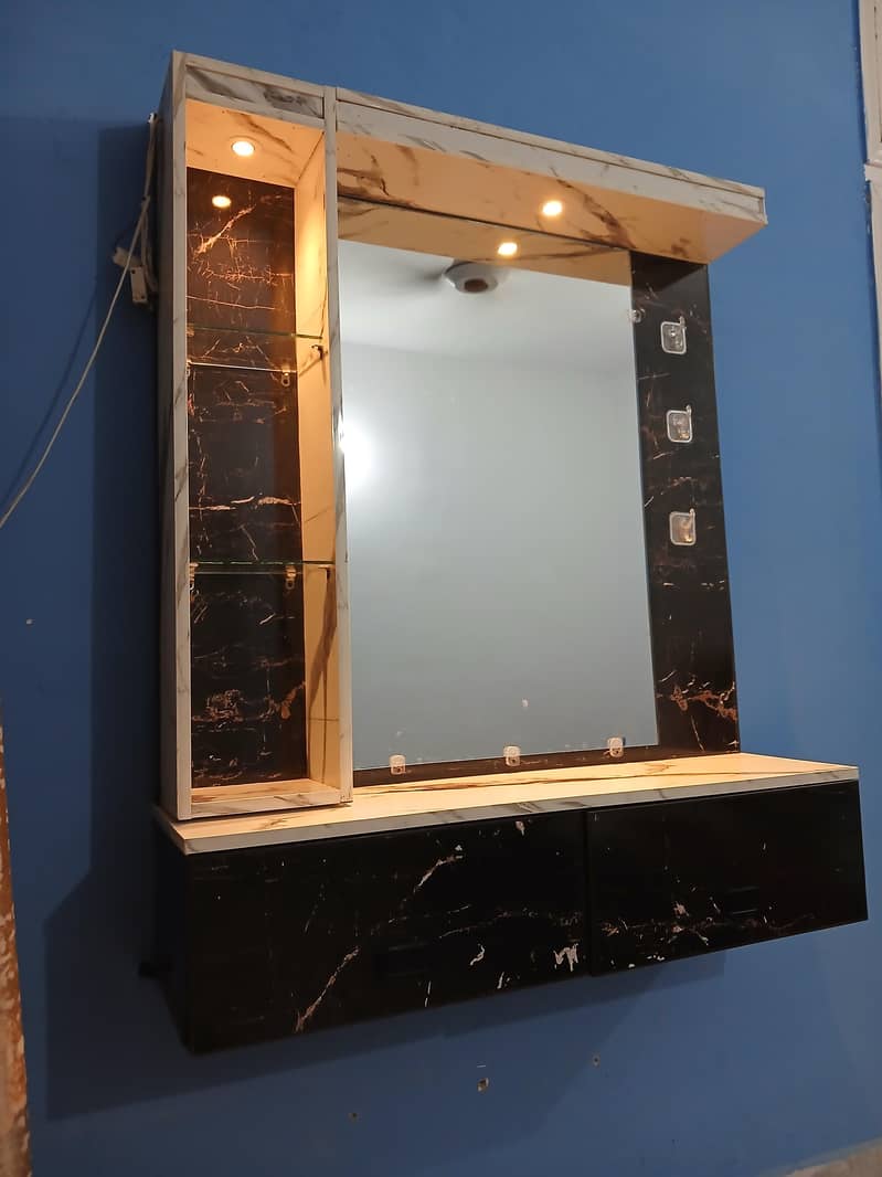 Dressing Table with LED Lights (price negotiable) 2