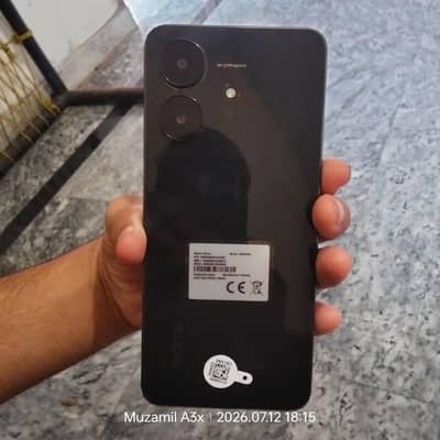 Realme Note 60x4/64 with box original charger pta proved