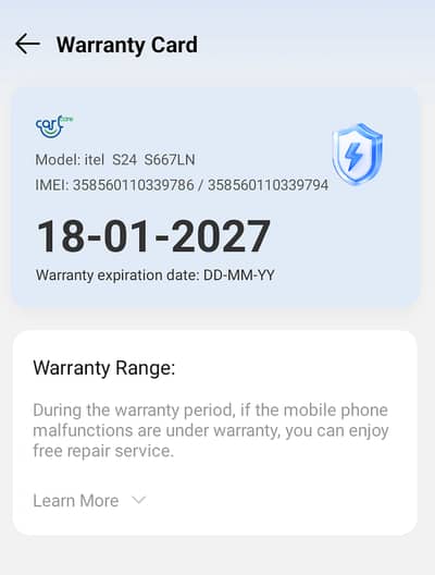Itel S24