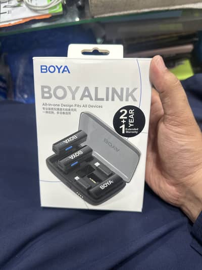 Boya link original mic just 2 time used