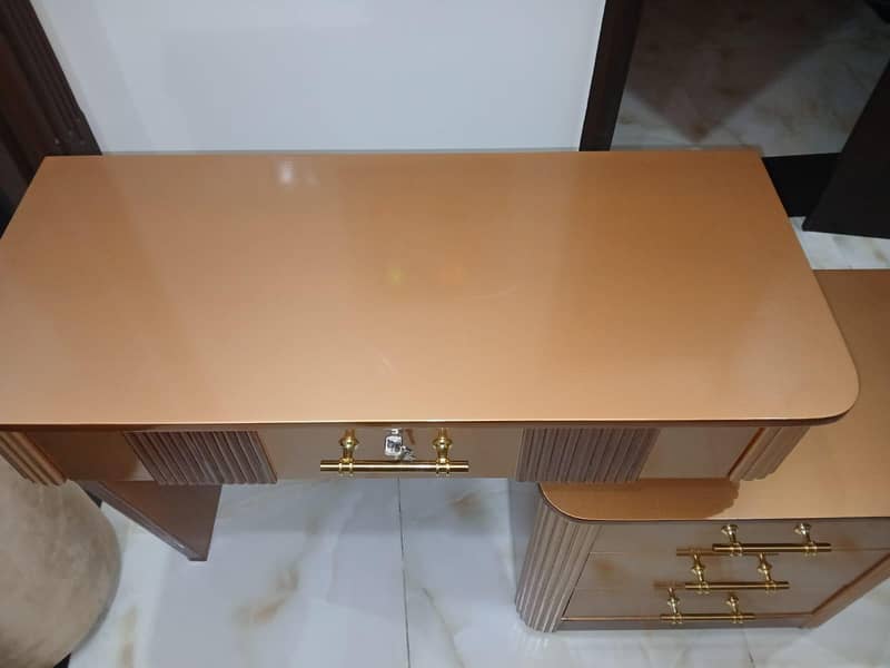bed with dressing table 12