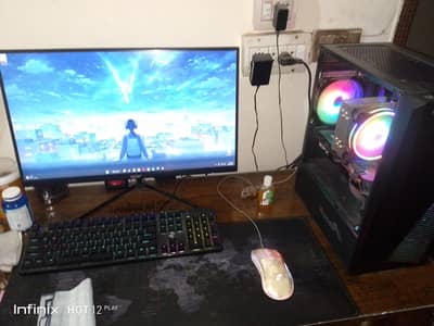 Gaming Pc Ryzen 5 3600 - Rx 590 8Gb - 16Gb ddr4 - 126gb Ssd - 500gb h