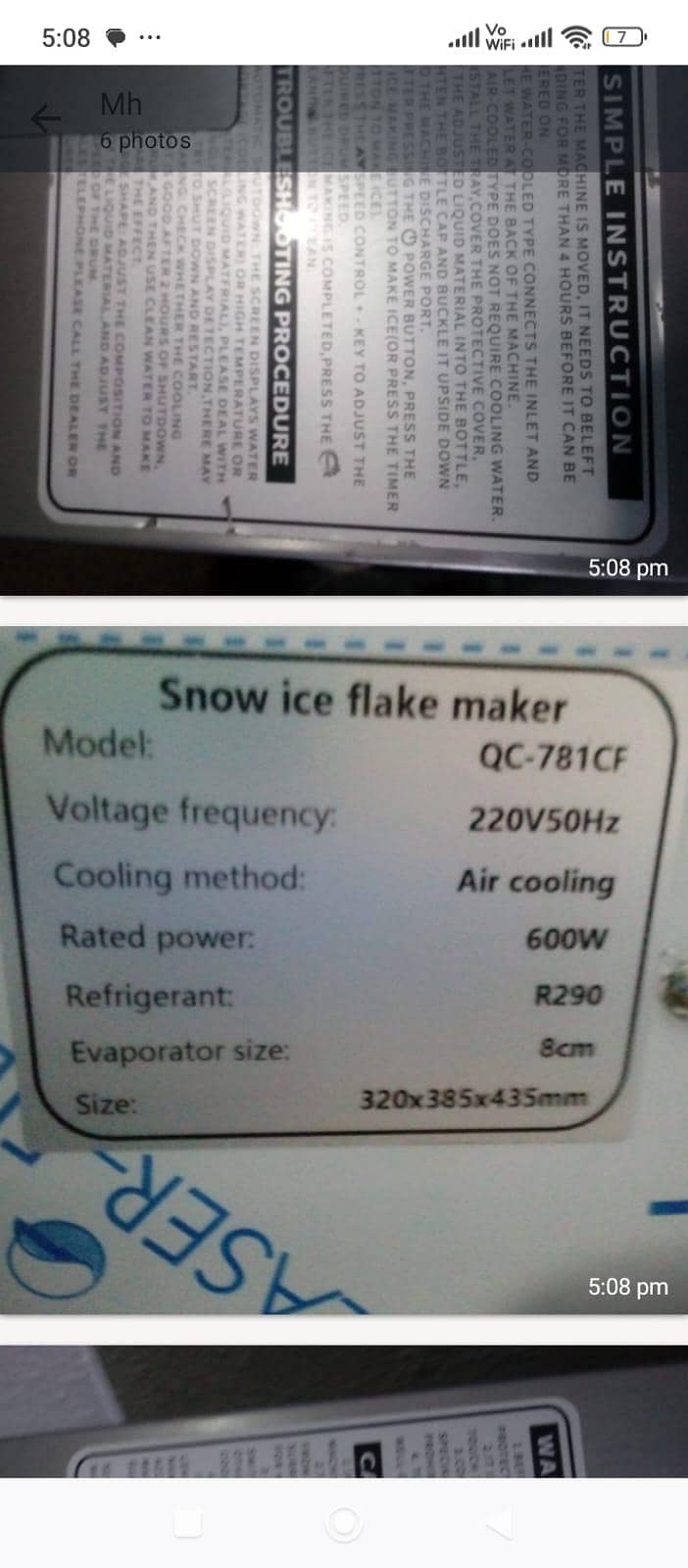 Snowflake ice machine 5