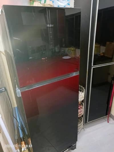 Haier large inverter fridge for sale 4 year old