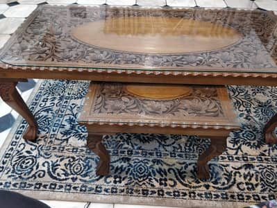 03371729344 iss no pr contact kry 1 center table and 2 side tables
