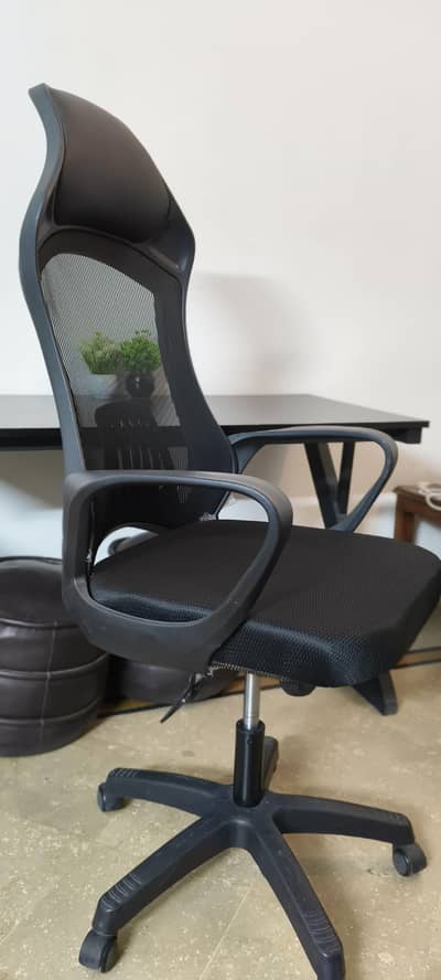 Chair (Gaming) & Office Table Combo for Sale