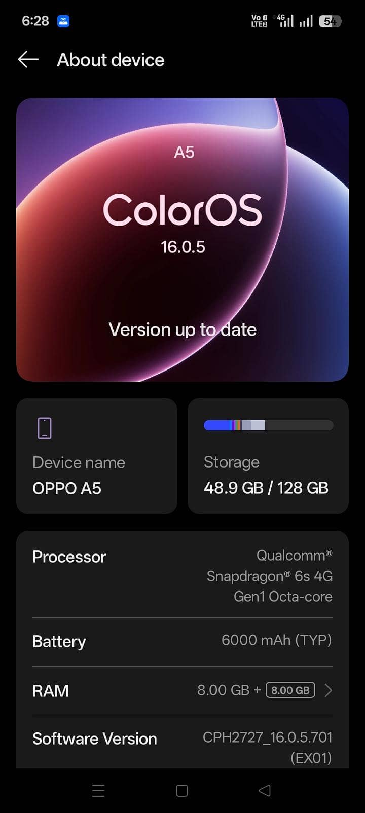 OPPO A5 2