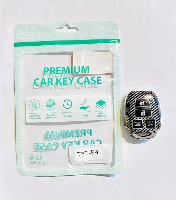 CAR COROLLA GLI 2015 TPU CARBON FIBER KEY COVER