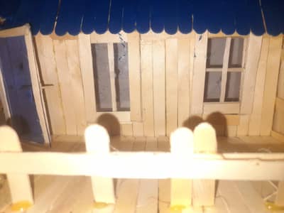 Handmade Ice Cream Stick House – Home Decoration
