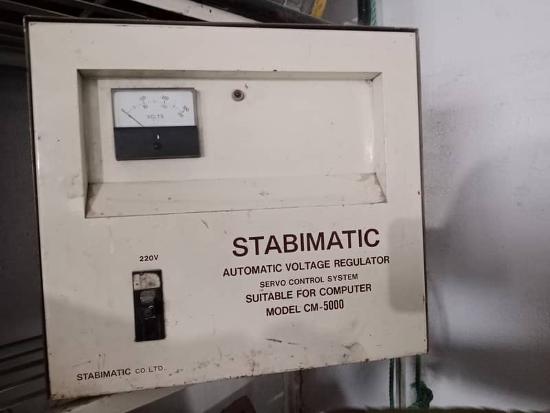 STABIMATIC Automatic Voltage Regulator 0