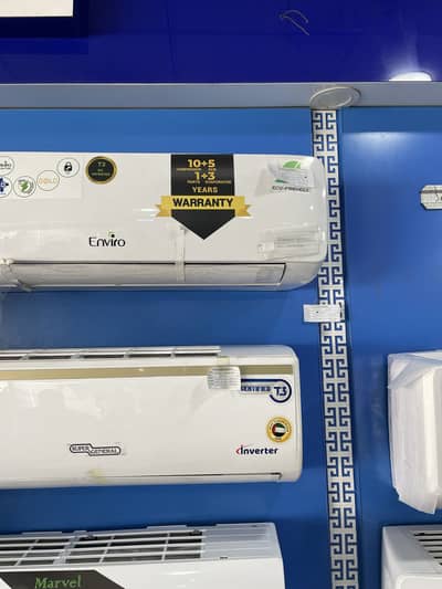We have all types of Ac only on installement 8 to 25 % installment