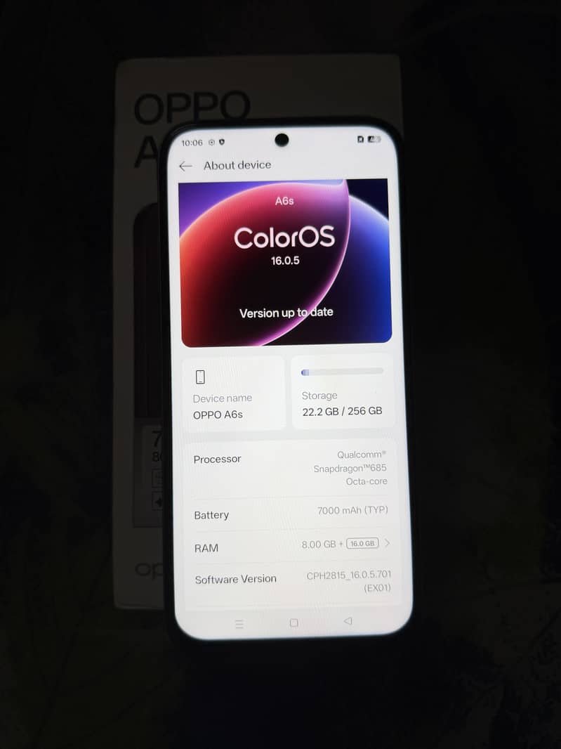 OPPO A6s 2
