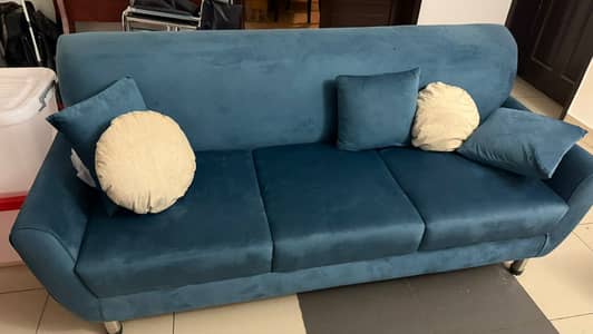 Velvet Sofa Set