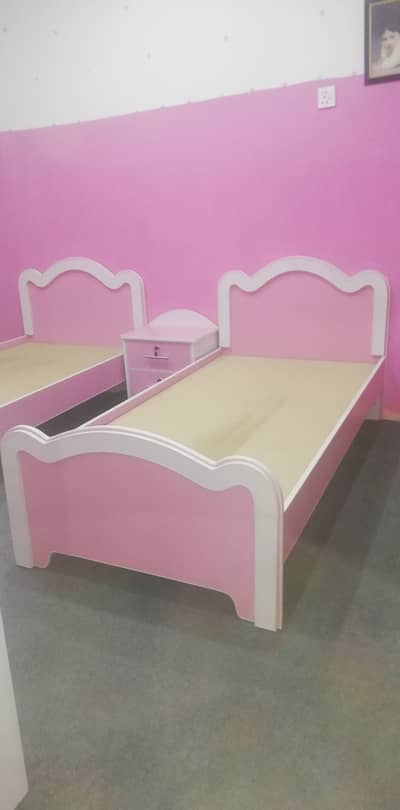 New Style Kids Single Bed for Girls Sale in Pakistan unique Design