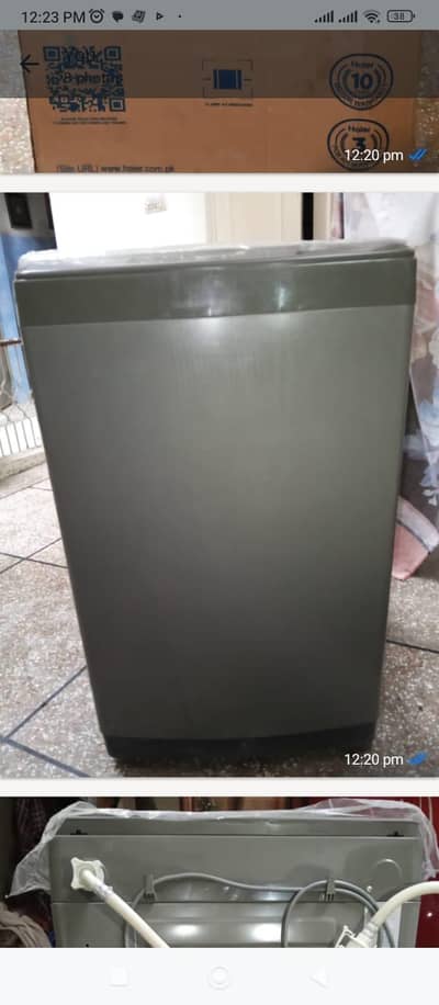Fully Automatic Washing machine Haier Brand