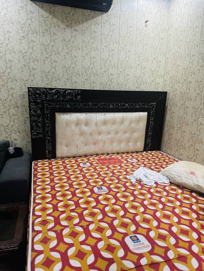 Wooden bed only bed in good condition