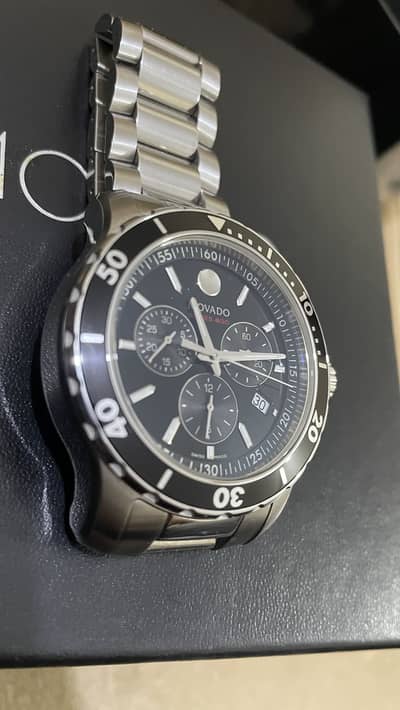 Original Movado Series 800 Chronograph Watch (Full Box) - Urgent Sale