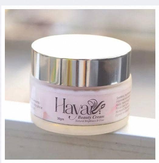 Haya Beauty Cream Natural Brightness & Glow (30g) | Advanced Whitening & Glowing Skin Formula | Spot Reduction for Face | Day & Night Cream for Men & Women by Haya By Rabi