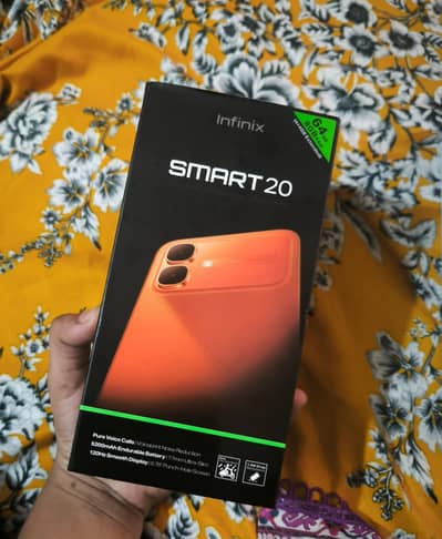 Infinix smart 20 PTA approved with box my WhatsApp number