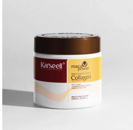 Karseell Collagen Hair Treatment Mask 500ml – Deep Repair & Conditioning Formula with Argan Oil & Collagen | Restores Dry, Damaged Hair for All Hair Types