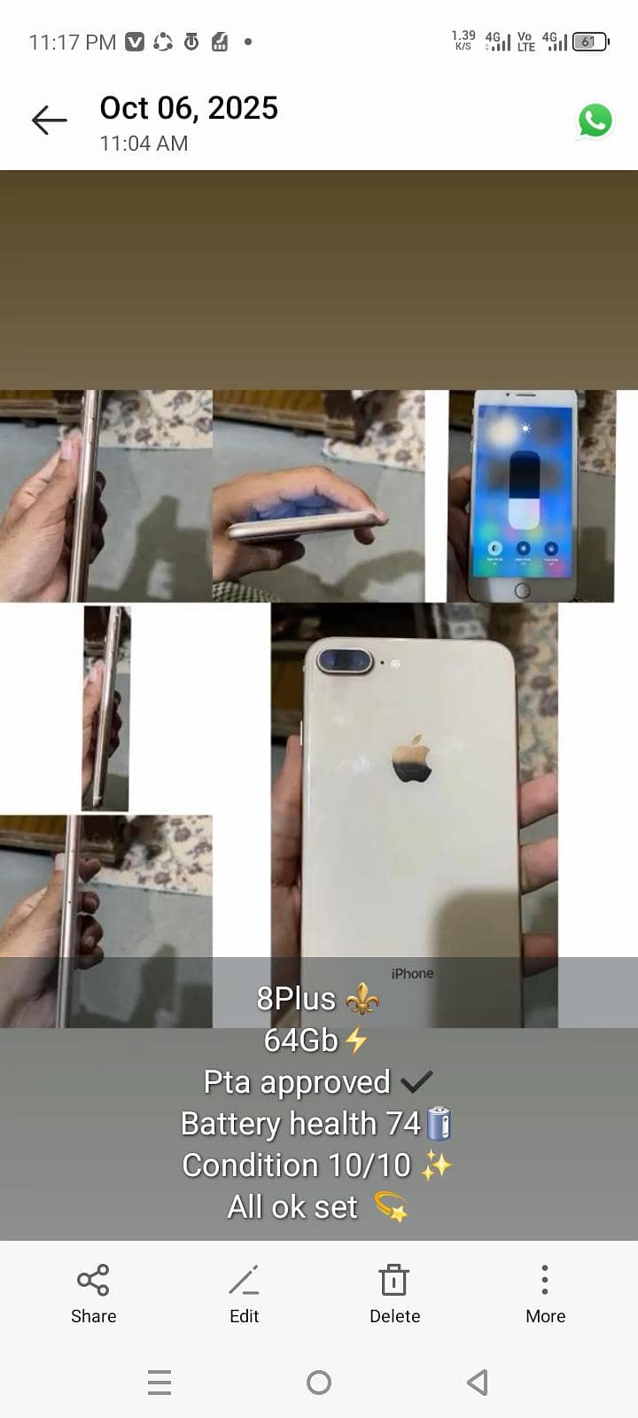 Apple iPhone 8 Plus 0