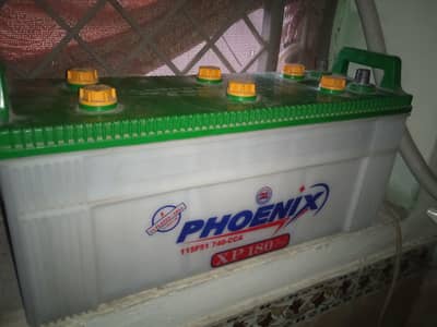 Phoenix XP 180 Plus Lead Acid Battery(12V, 21 Plates) – Used,