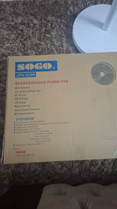 Brand new sogi fan