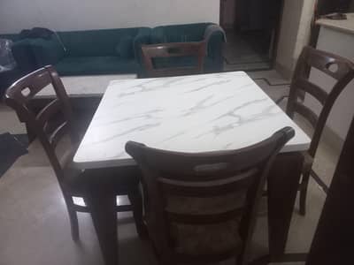 pure sheesham 4 person dining table
