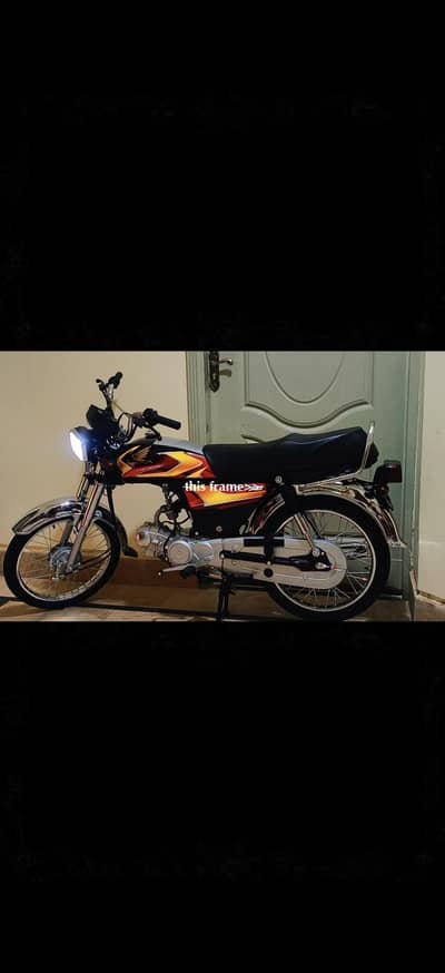 Honda cd 70 black 2026