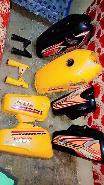 tenki tapy 125 yellow
