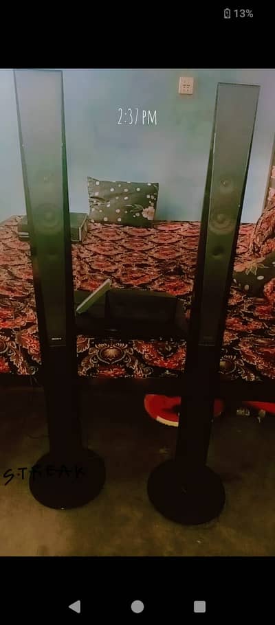 Channel theater speakers