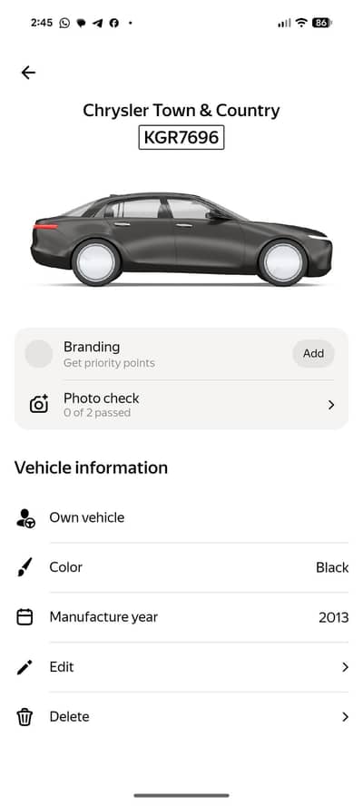I need driver job