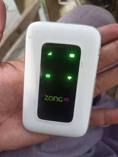 Zong 4G device. PTA proved