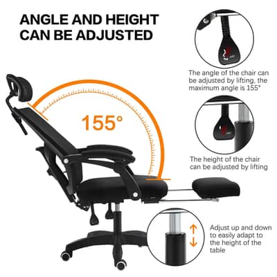 Flexible and adjustable back premium executive chair