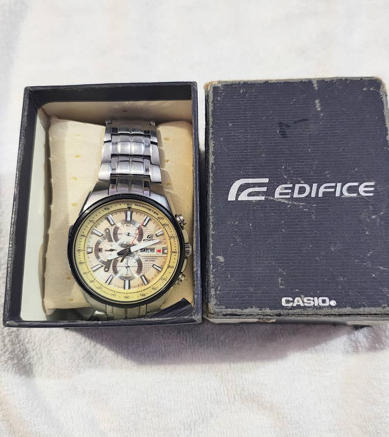 Edifice (chronograph) 5