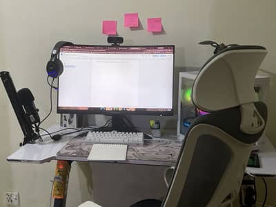 GAMING PC Full setup WITH CHAIR AND TABLE