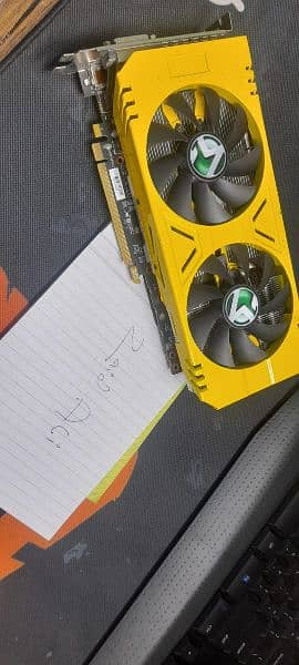 Rarely used RX 580 8GB graphics card new condition