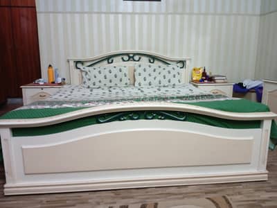 bed set with mattress