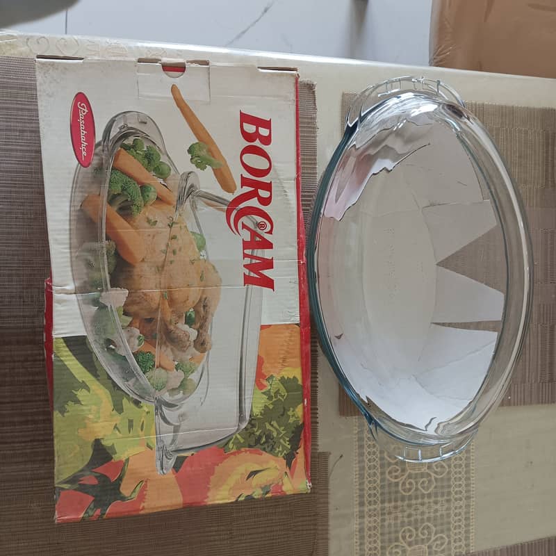 GLASS DINNER SET 4