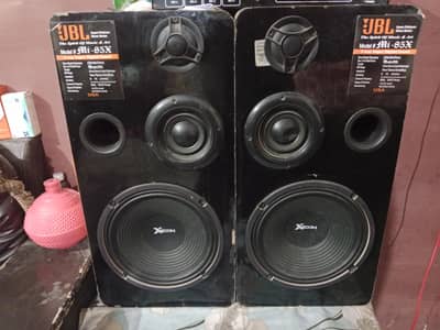 JBL Speaker and 4 mic option Amlifier