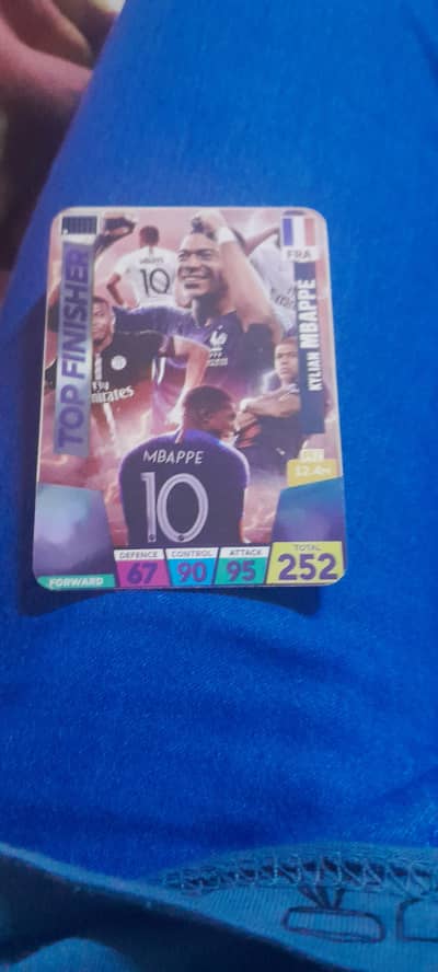 Kylian Mbappe full art card imported from US