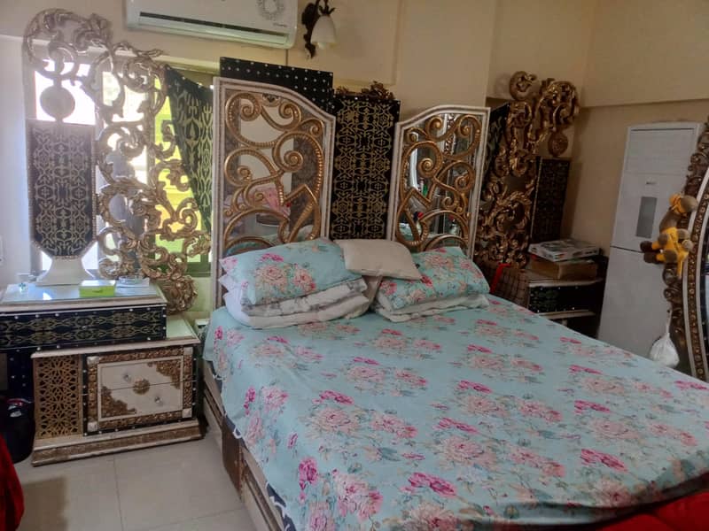 bed and dressing 2