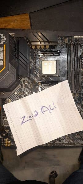 Asus TUF B450 Pro Gaming Motherboard + Ryzen 3600 processor