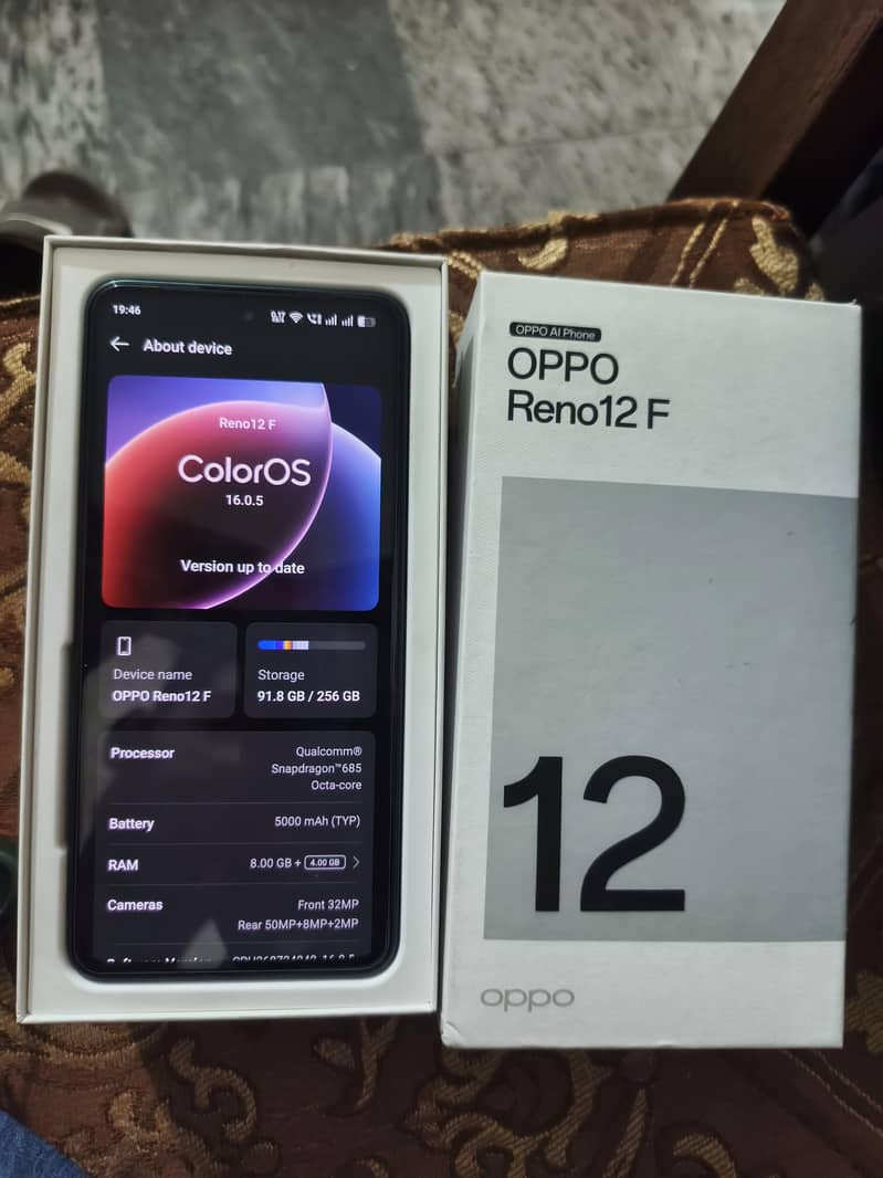 OPPO Reno 12f 0
