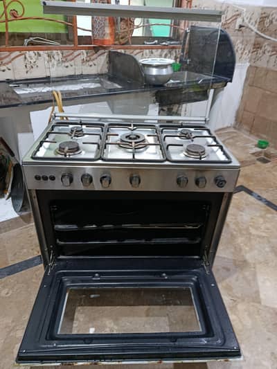 steel cooking range